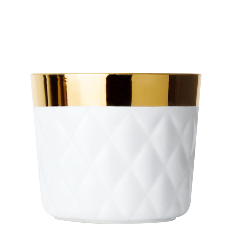 Champagnerbecher White, Cushion, Kissenrelief